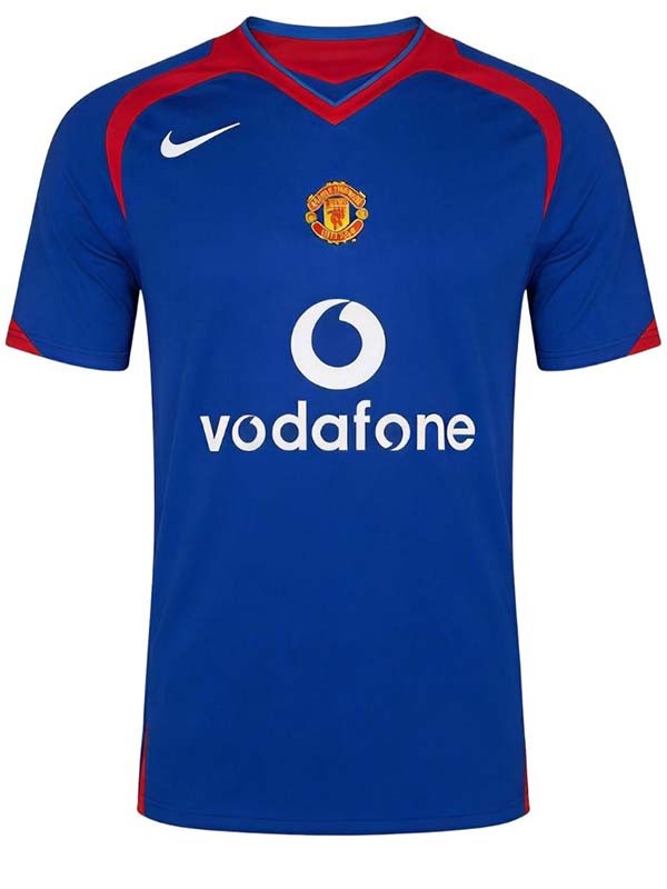 Manchester united away retro jersey mens shirt 2005-2006